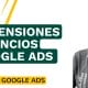 Extensiones de anuncio Google Ads